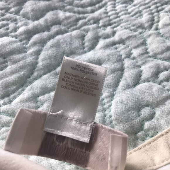 LOFT Tan & White Striped Blouse. - Picture 5 of 5